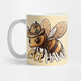 Bee Haw: Yee Haw It's A Bee Cowboy Mug